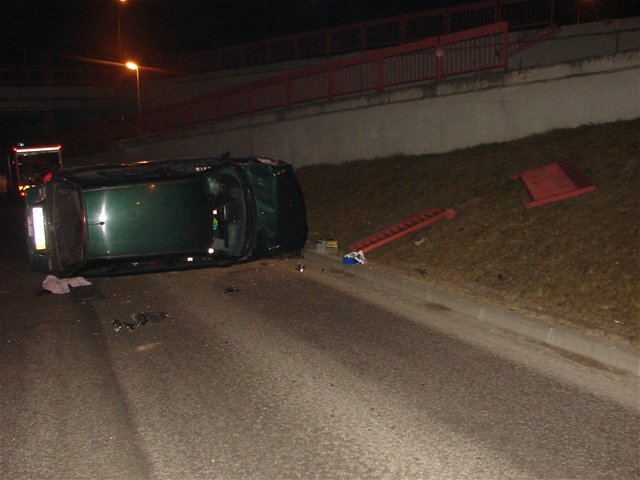 nehoda, havária, auto, alkohol