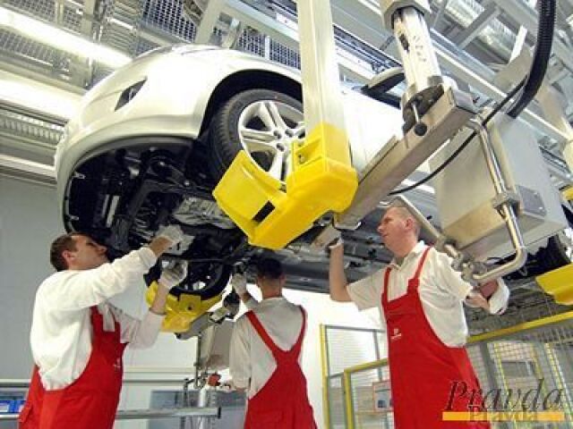 Automobilka Kia pri Žiline