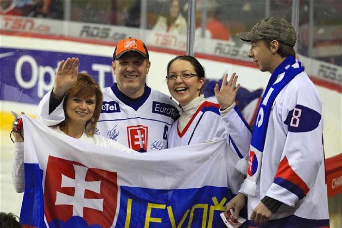 Slovenskí fanúšikovia