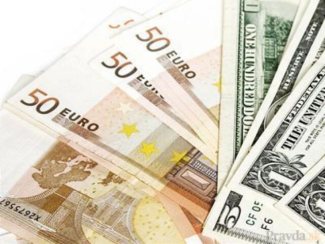 Dolár, euro, mena, peniaze