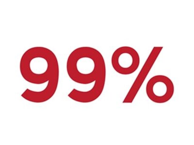 99 percent