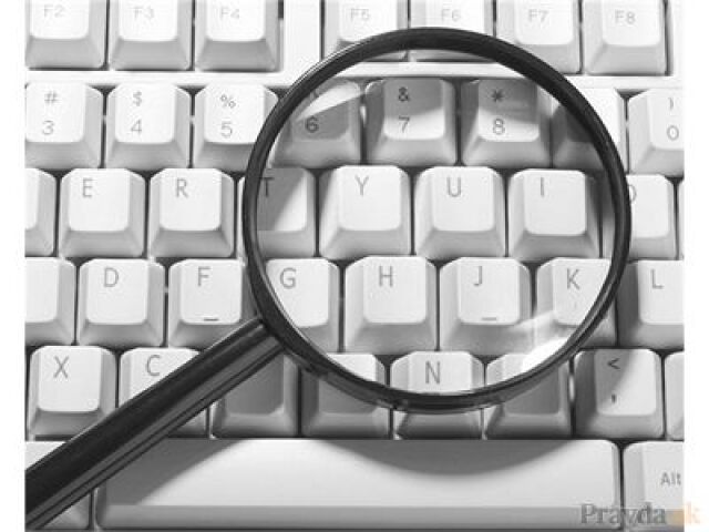 Google vyhľadávanie, klávesnica, lupa, internet, informácie, hľadanie
