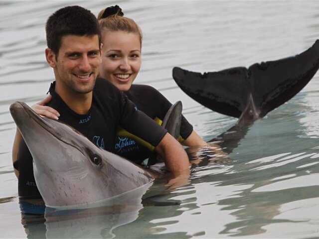 Novak Djokovič, Jelena Rističová