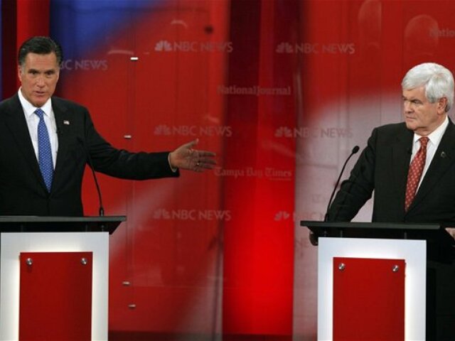 Mitt Romney, Newt Gingrich