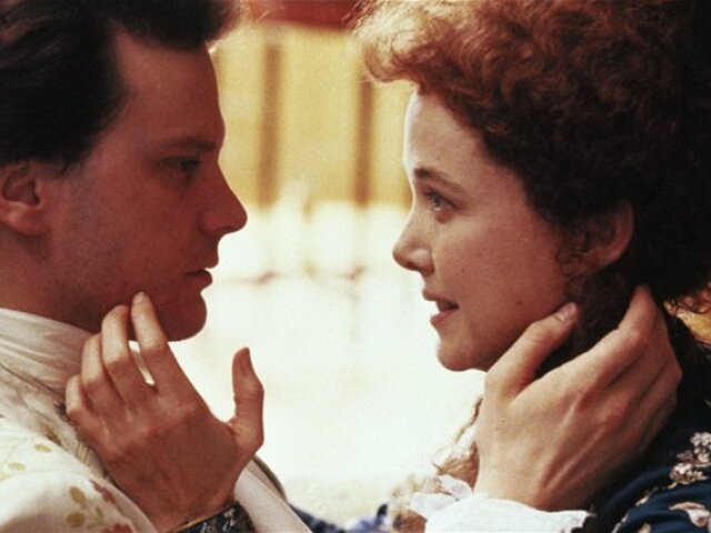 Colin Firth a Annette Beningová vo Formanovom filme Valmont (1989), ktorý uvedie druhý program Slovenskej televízie 25. februára.