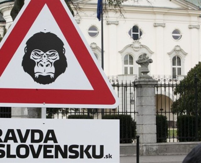 Gorila, protest