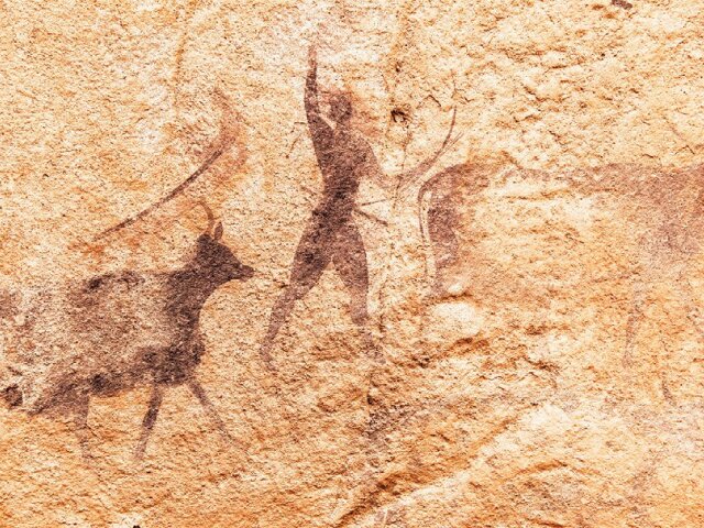 neandertálci, jaskynné maľby
