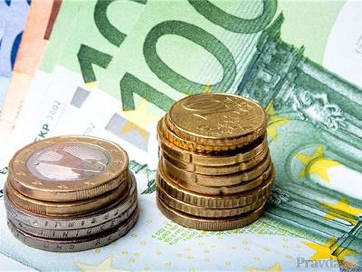 euro, bankovky, mince, peniaze