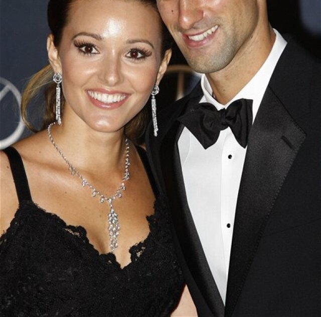 Novak Djokovič, Jelena Rističová