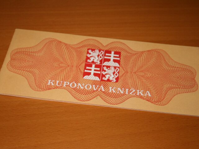kupónová, privatizácia, knižka