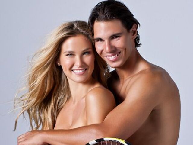 Rafael Nadal a Bar Refaeli
