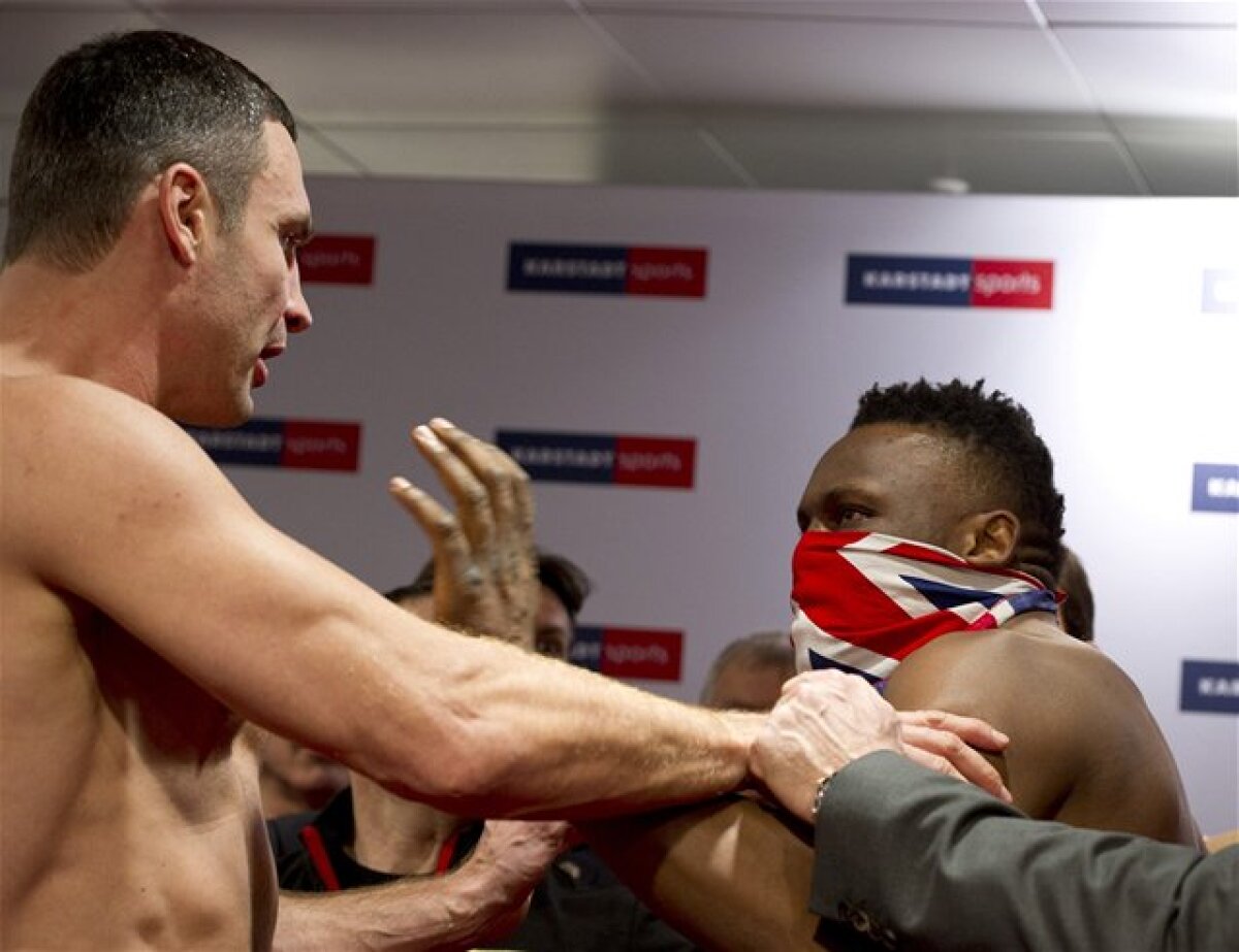 Kličko Chisora incident
