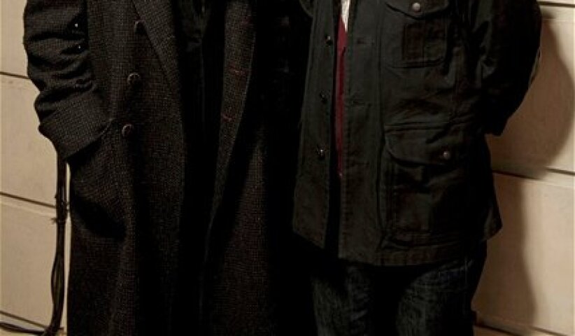 Benedict Cumberbath a Martin Freeman ako Sherlock a Watson.
