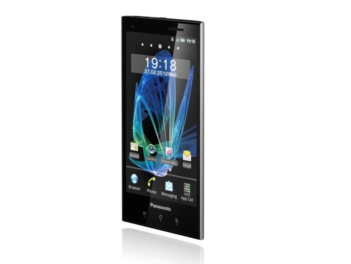Panasonic Eluga, smartfón, telefón