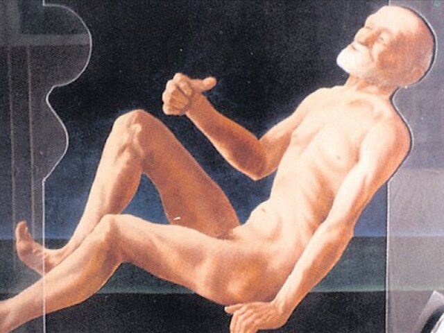 Miloš Šimurda: Spolujazdec, 1971 (výrez)