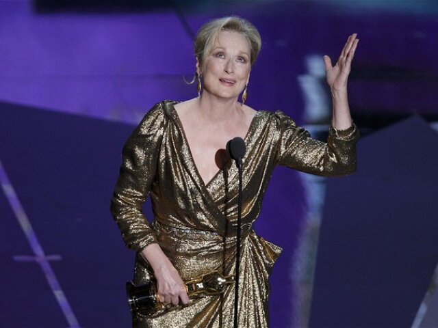 Oscar 2012 - ceremoniál - Meryl Streep