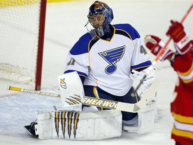 Jaroslav Halák, Curtis Glencross