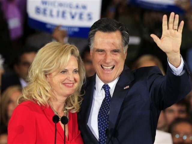 Mitt Romney s manželkou Ann