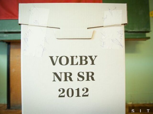 voľby 2012, urna, hlasovanie