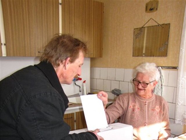 Agneša Šamajová, Klokočov, voľby 2012