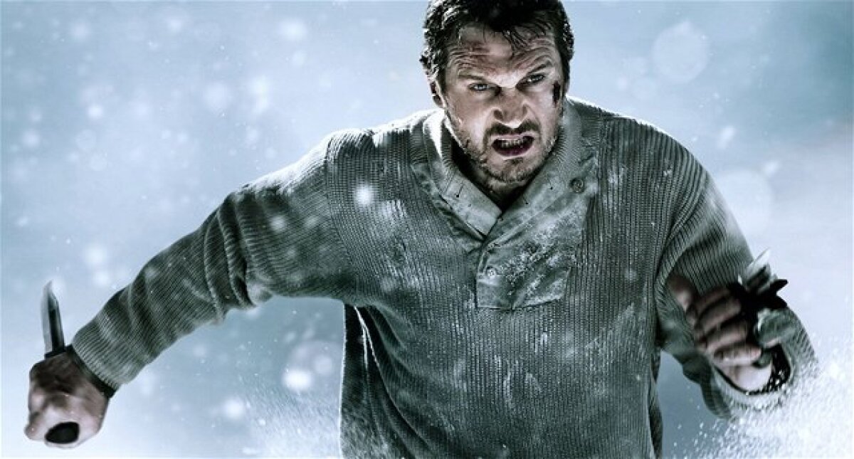 Liam Neeson ako John Ottway bojuje o prežitie vo filme Medzi vlkmi.