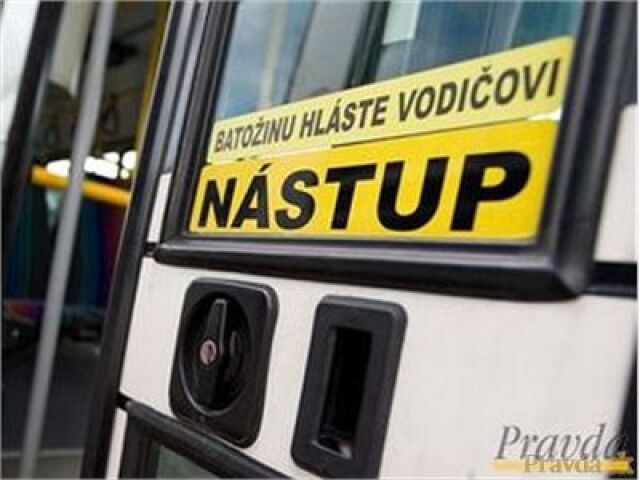 (typo - nepouzivat v orise) Autobus, nástup, cesta, zamestnanie
