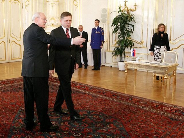 Robert Fico, Ivan Gašparovič