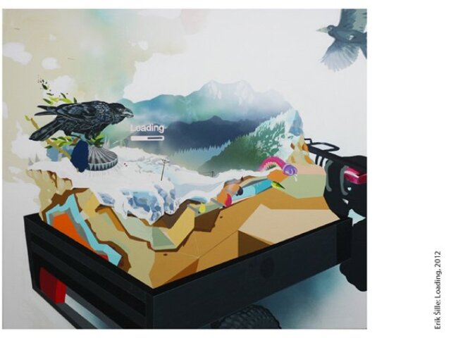 Erik Šille: Loading, 2012 (výrez)