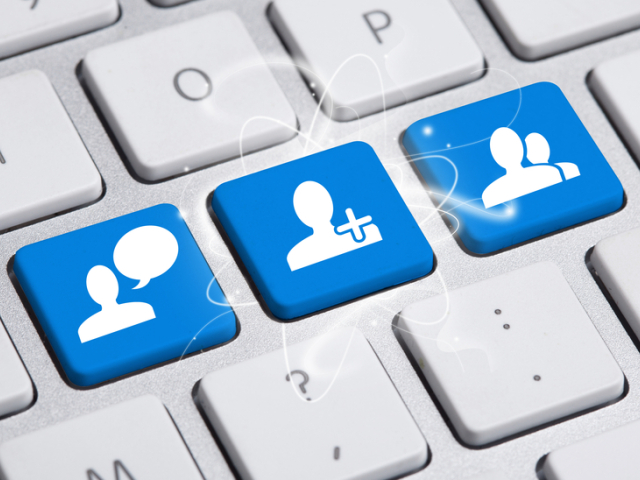 facebook, sociálna sieť, like, chat, komunikácia, online