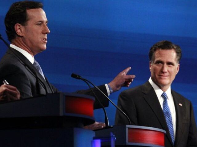 Santorum, Romney