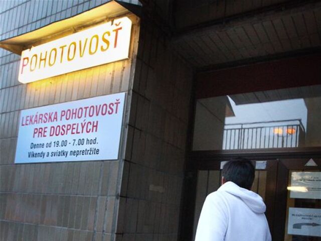 pohotovosť, nemocnica, pacient