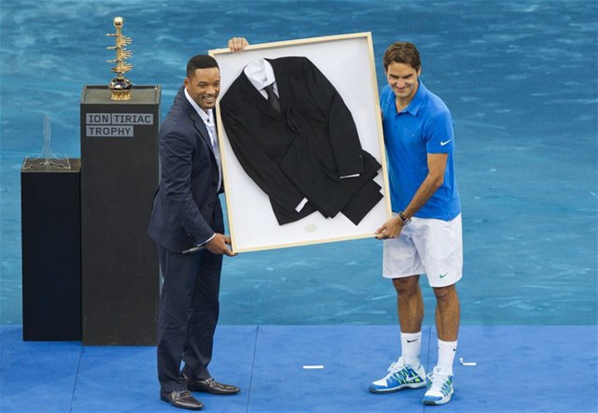 Will Smith, Roger Federer