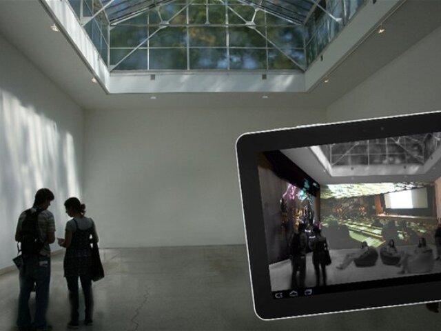 Vizualizácia projektu Asking Architecture pre Pavilón Českej a Slovenskej republiky na Bienále architektúry v Benátkach.