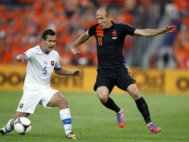 Marek Čech, Arjen Robben