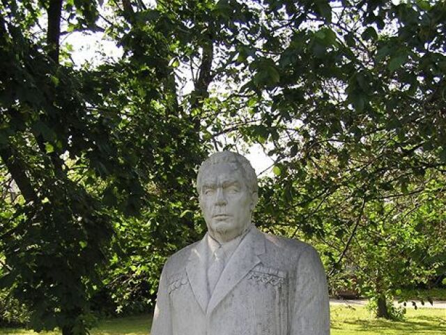 socha, Brežnev