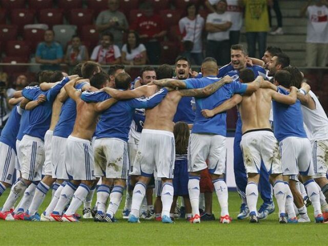 Futbalisti Grécka 