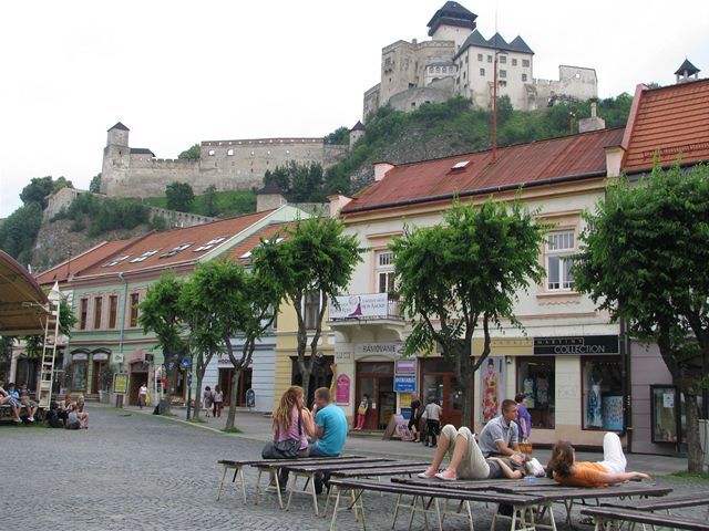 Trenčín, mesto, centrum