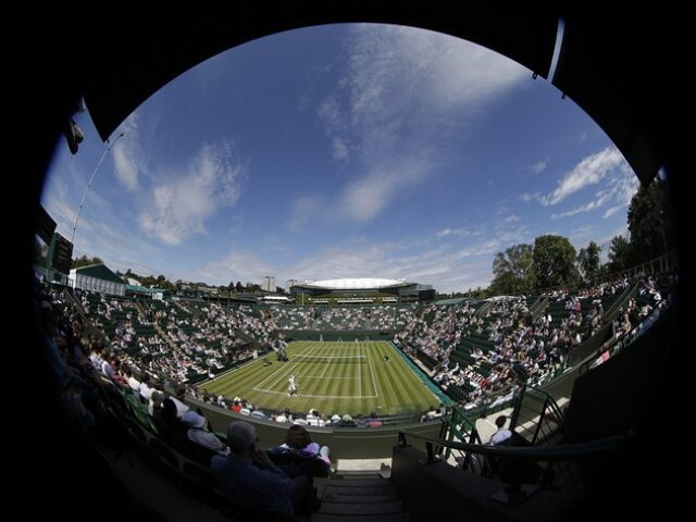 wimbledonský dvorec