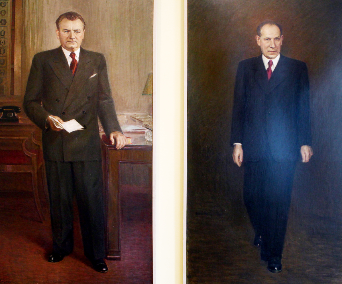 vystava, prerusena piesen, Maximilián Schurman, Klement Gottwald