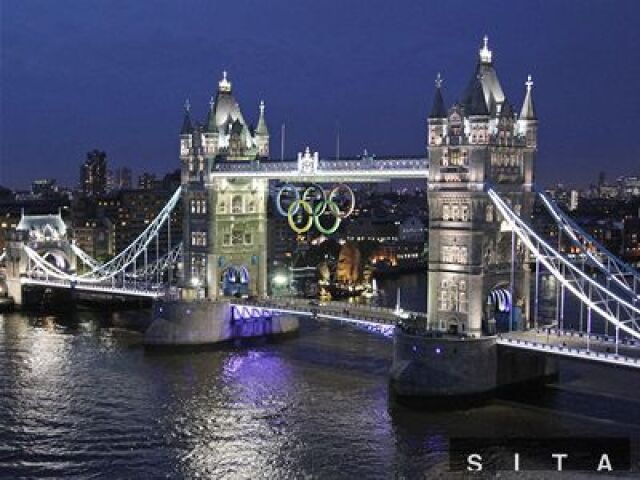 Londýn, Tower Bridge, olympiáda