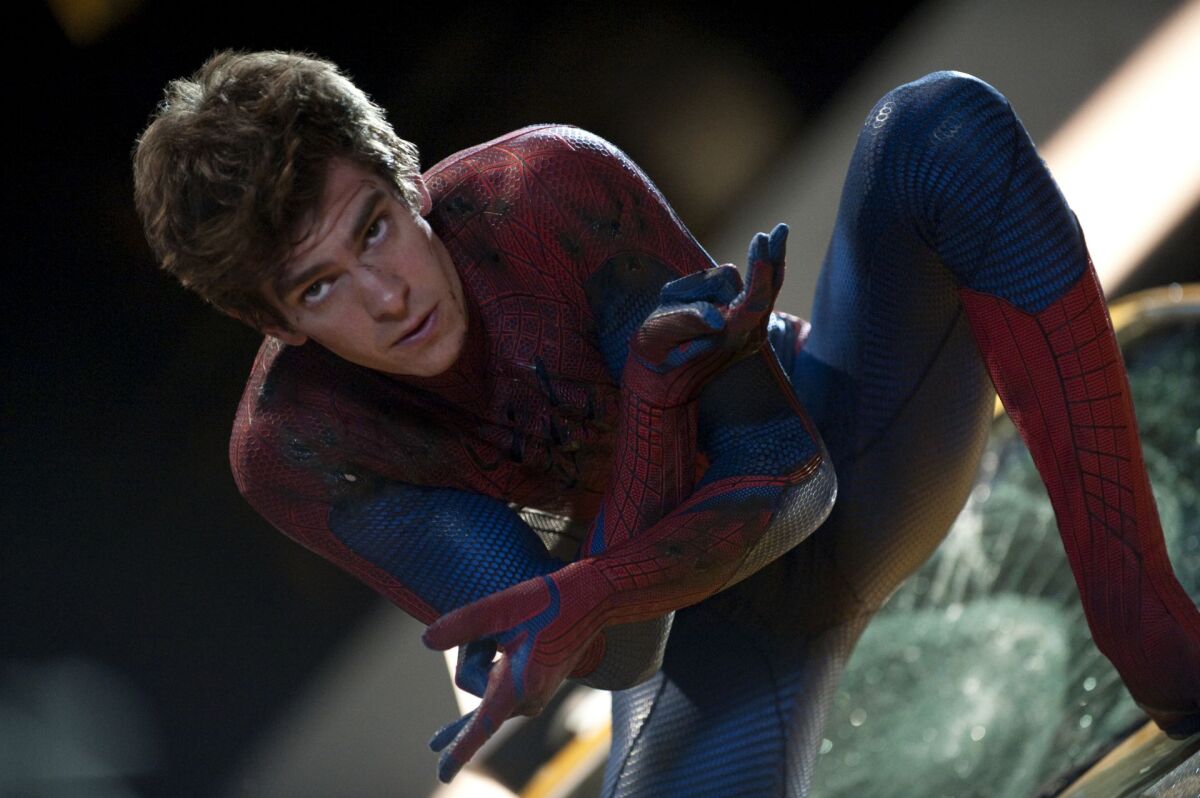 36 spider man Spider-Mana stvárňuje v novom filme herec Andrew Garfield.