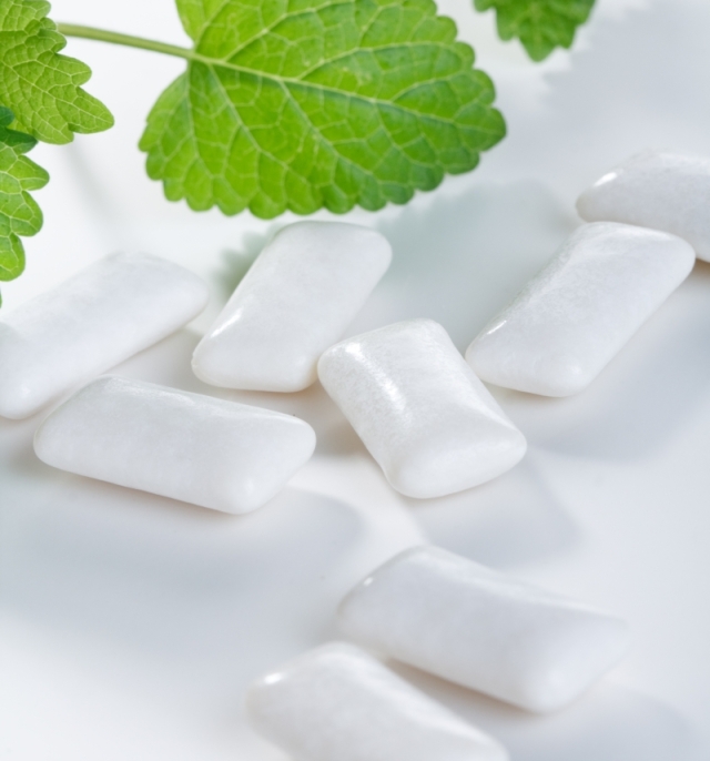 mentol, žuvačka, mentos