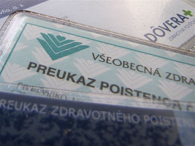 preukazy zdravotných poisťovní