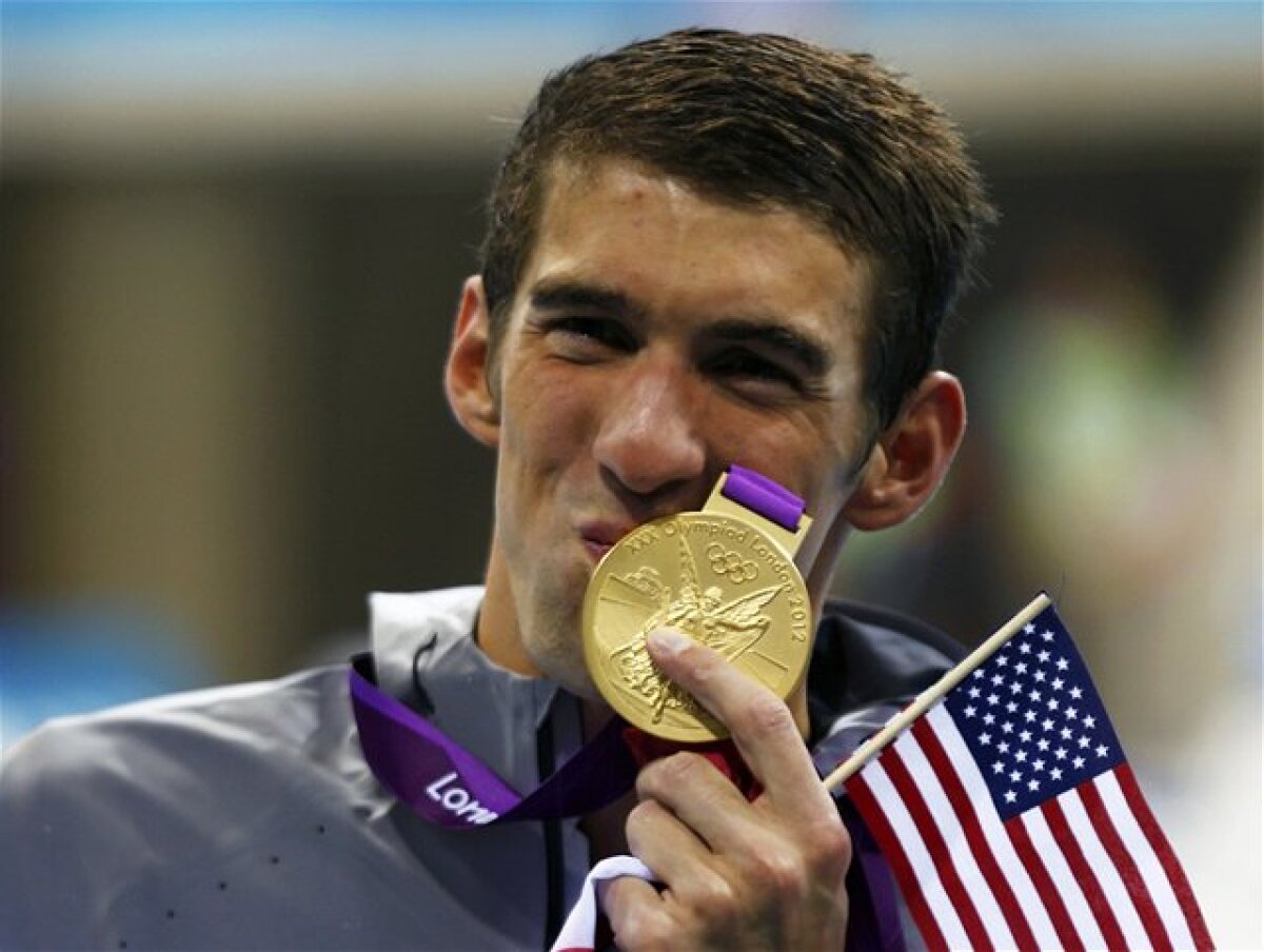 Michael Phelps, zlato