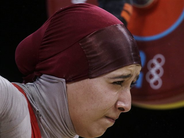 OH Londýn, Tuniská vzpieračka Ghada Hassinová 