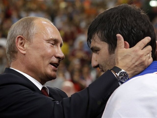 putin, džudo, OH 2012, khaibulaev