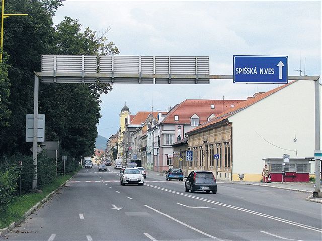 Košice, cesta