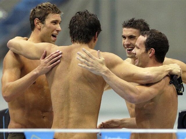 OH Londýn, Phelps a štafeta