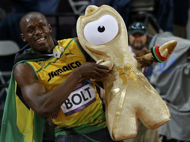 bolt, OH 2012, beh, 100m
