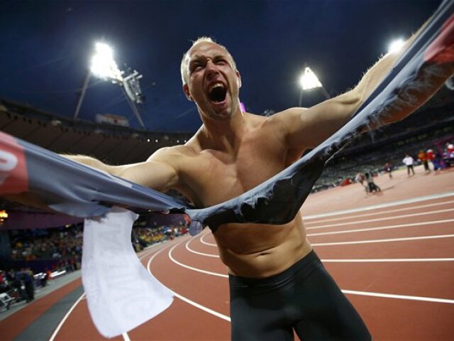OH Londýn, atletika, Robert Harting